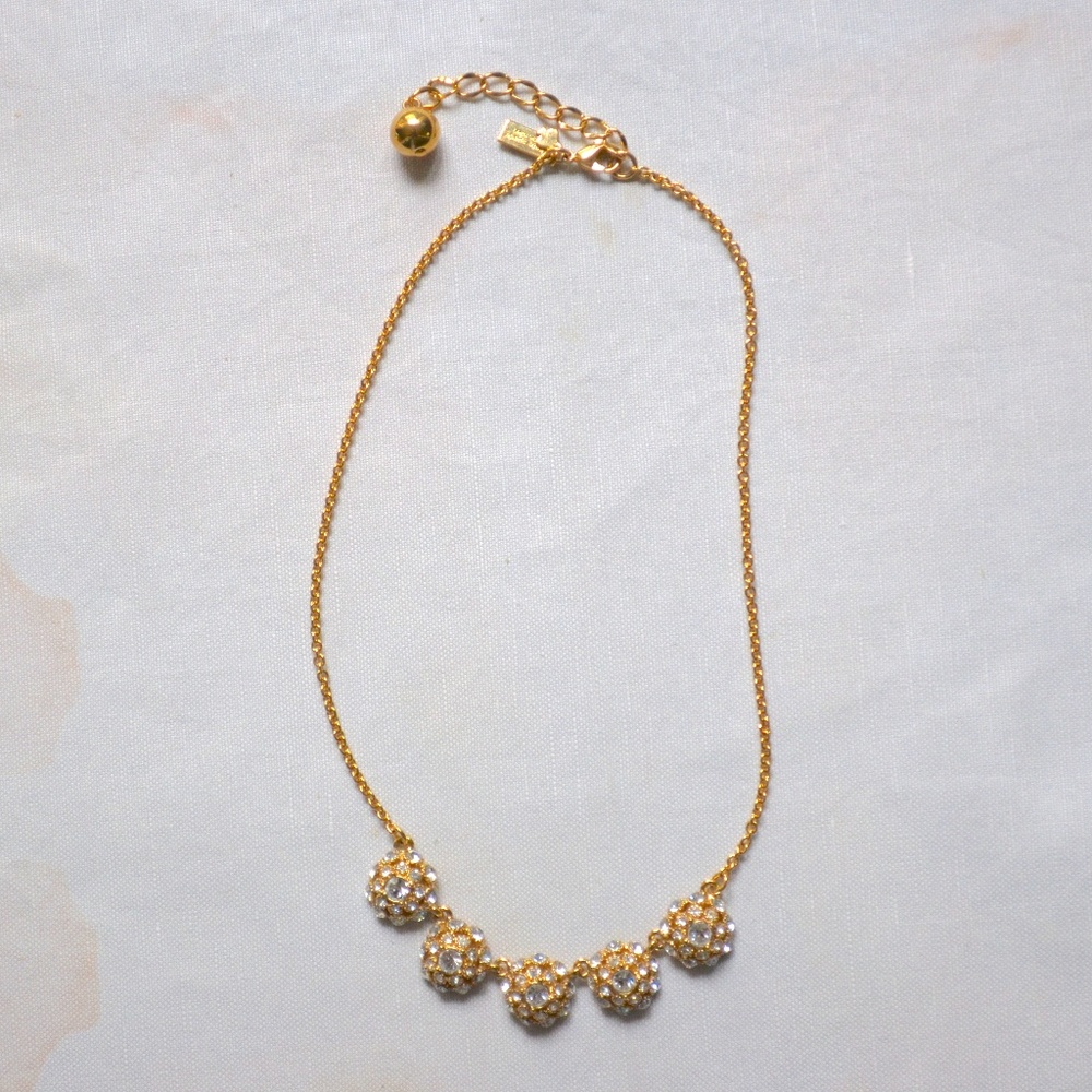 Kate Spade Puttin on the Ritz Crystal Necklace